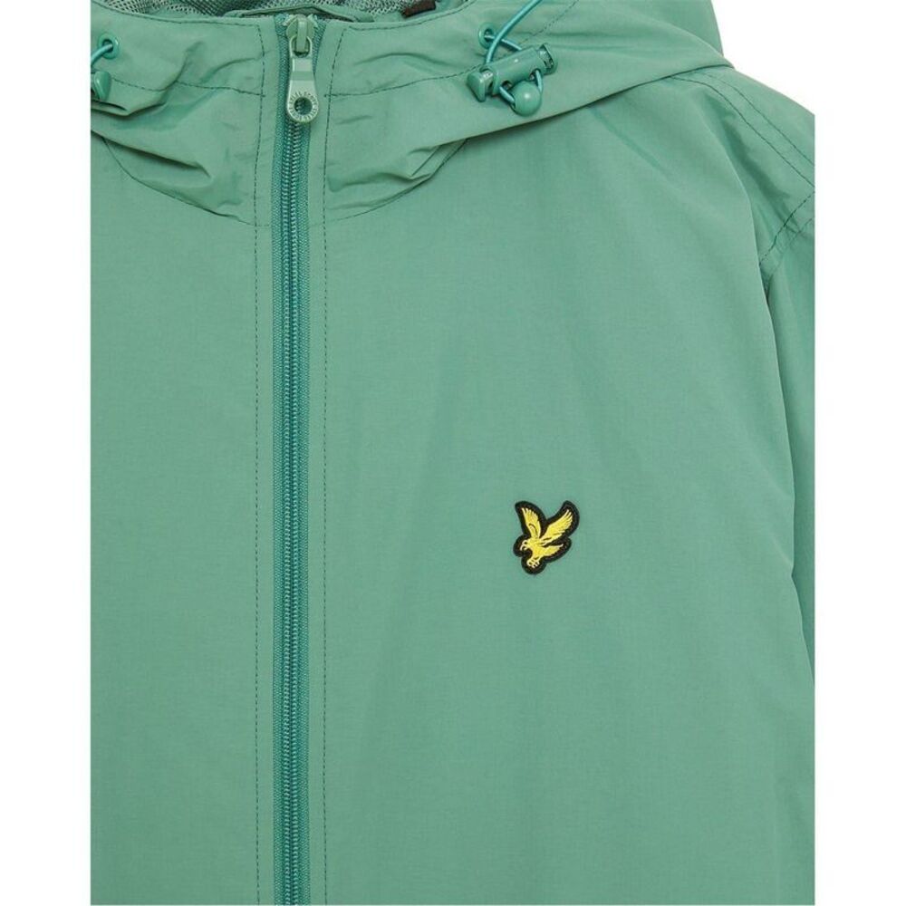 Lyle & Scott Mens Water Resistant Jacket / Agave Green
